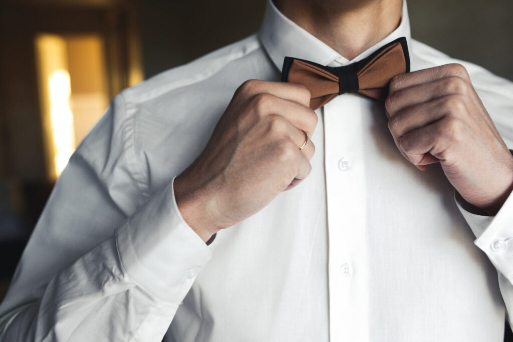 Getting Ready für Hochzeit im engsten Kreis