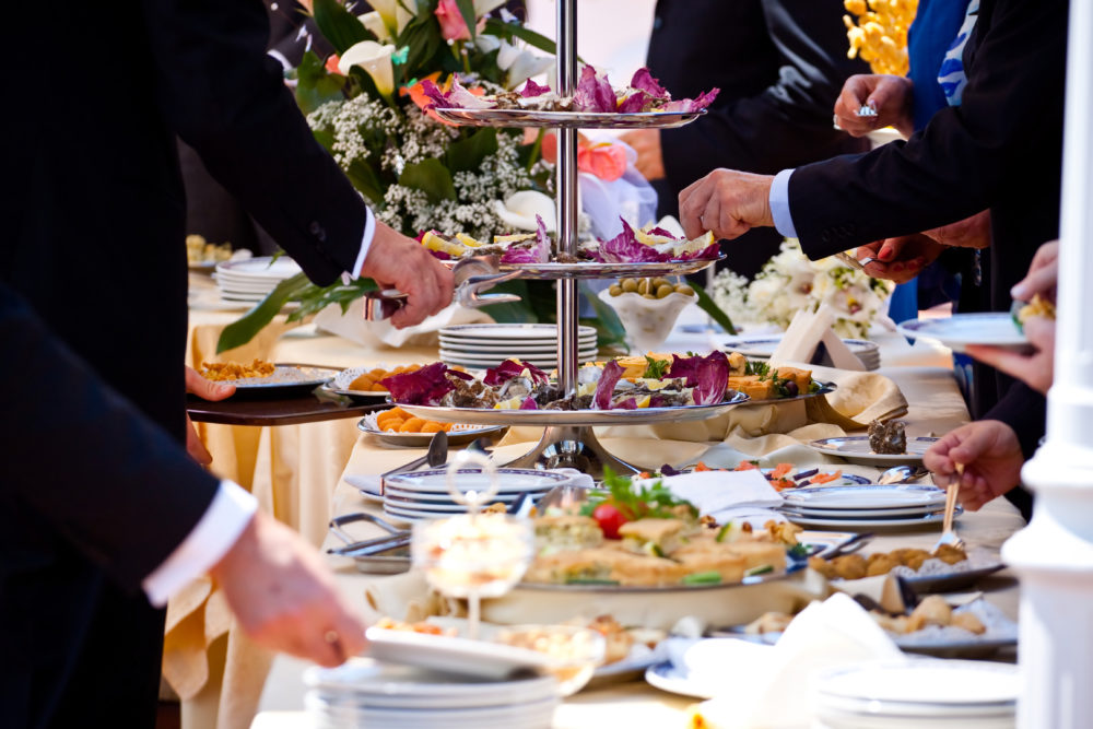 Hochzeitessen - Catering Hochzeitsplanug - Buffet