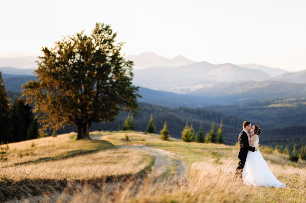 Hochzeit in Europa - Destination Wedding, Heirat in der Natur